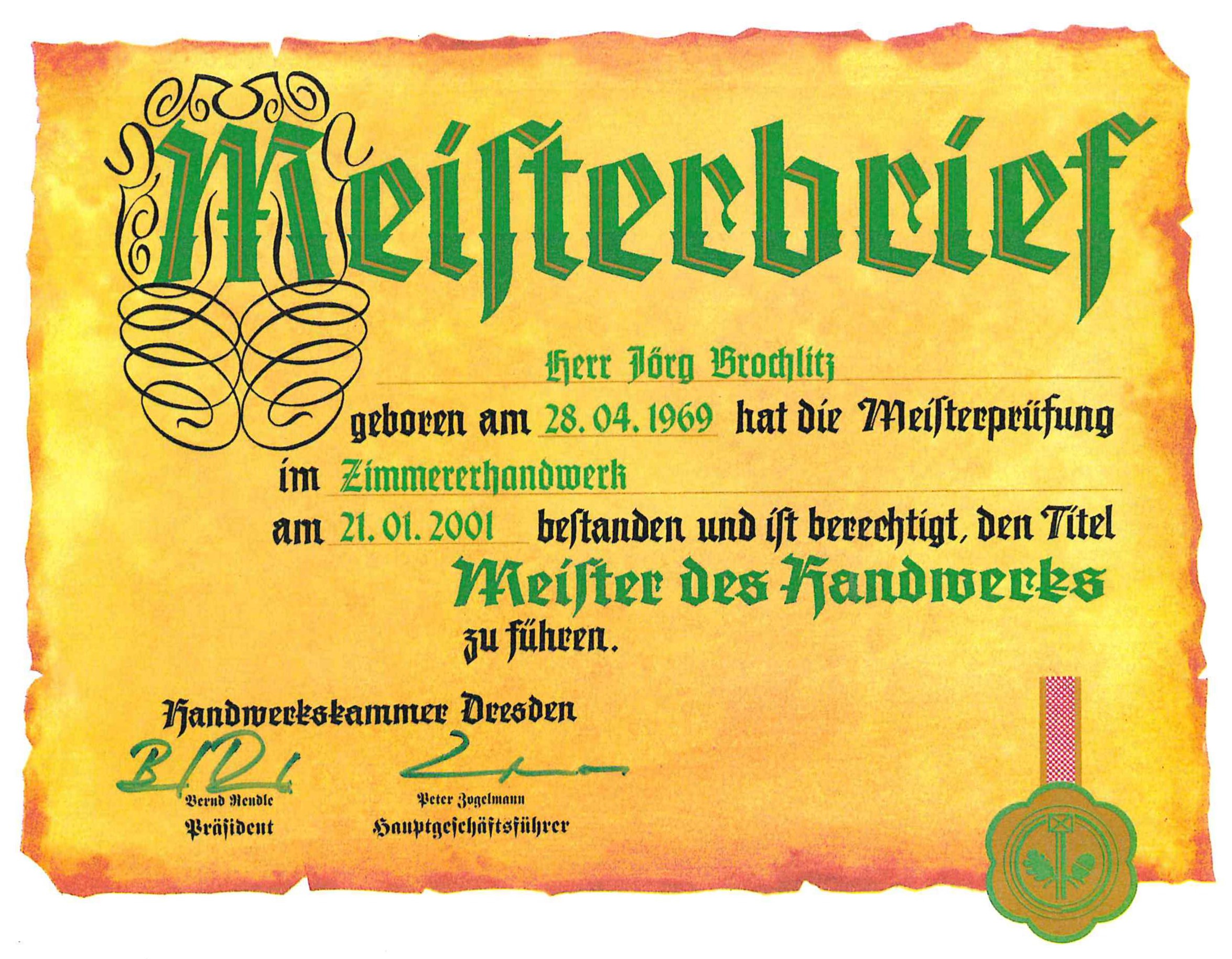Meisterbrief